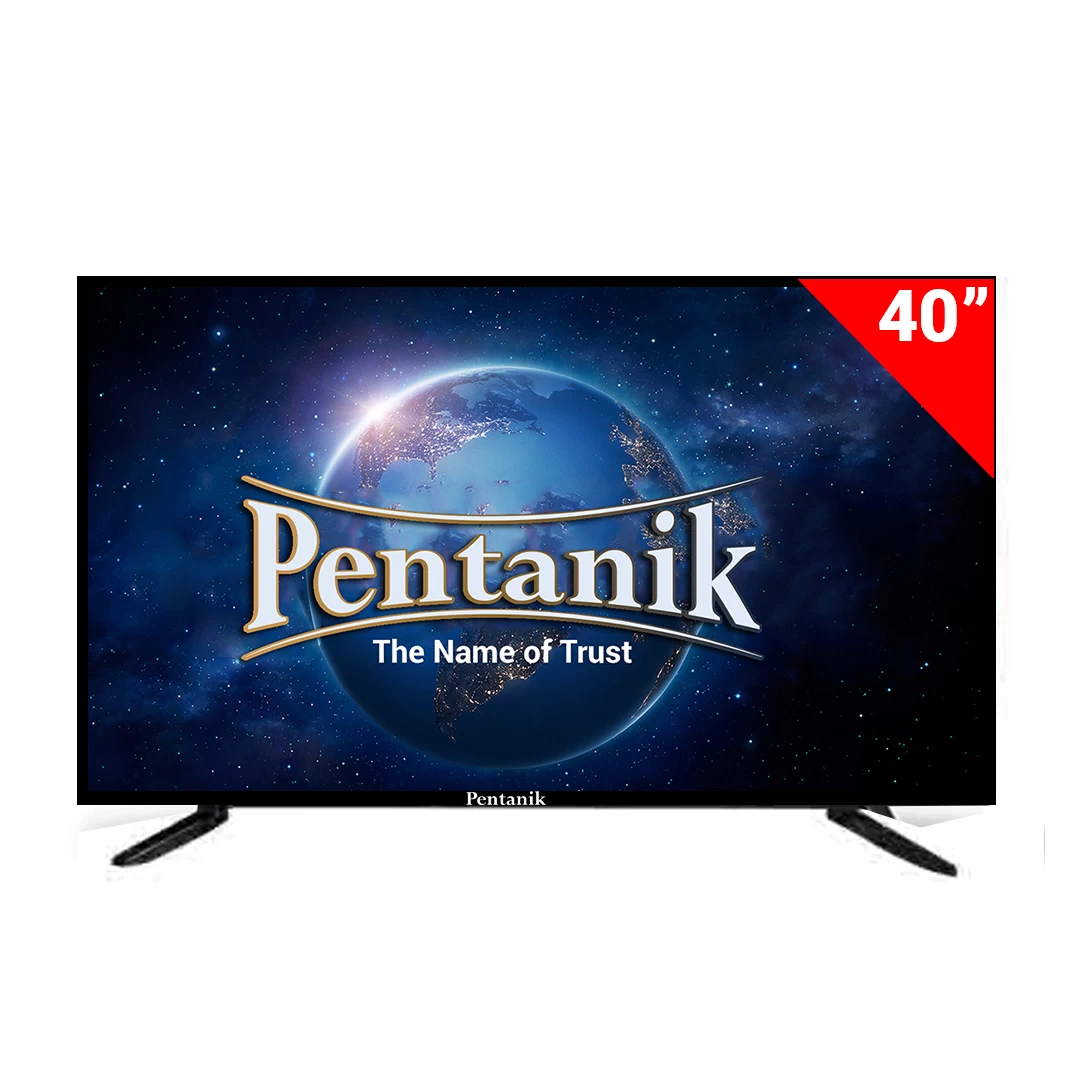 Pentanik 40 Inch Smart Android Double Glass Voice Control TV ( 2024)